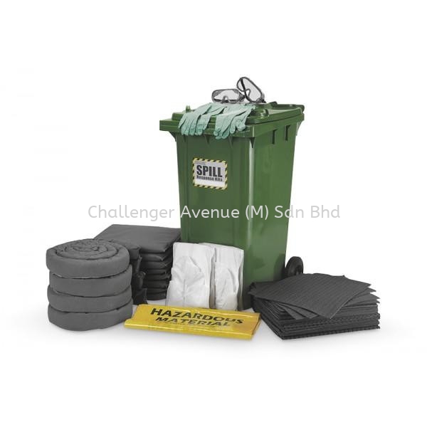 Universal Spill Kit - 240L (Cart) Chemical / Oil Spill Kits Selangor, Malaysia, Kuala Lumpur (KL), Subang Jaya Supplier, Suppliers, Supply, Supplies | Challenger Avenue (M) Sdn Bhd