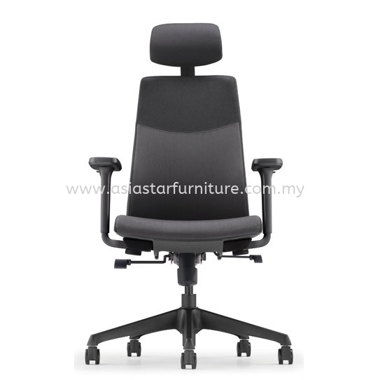 HUGO HIGH BACK EXECUTIVE CHAIR | LEATHER OFFICE CHAIR SEMENYIH SELANGOR