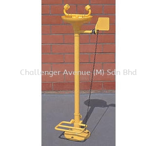 Pedestal Eye Wash or Foot Control Self Closing Valve ABS Bowl Emergency Response, Eyewash & Shower Selangor, Malaysia, Kuala Lumpur (KL), Subang Jaya Supplier, Suppliers, Supply, Supplies | Challenger Avenue (M) Sdn Bhd