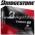  BRIDGESTONE TOUR B X WHITE GOLF BALLS / DOZEN 12 BALL