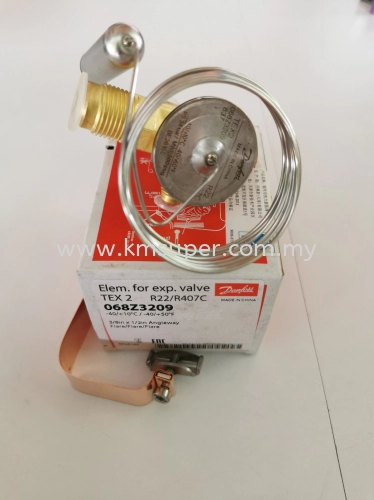 068Z3209 - DANFOSS TEX2 THERMOSTATIC EXPANSION VALVE (TXV)