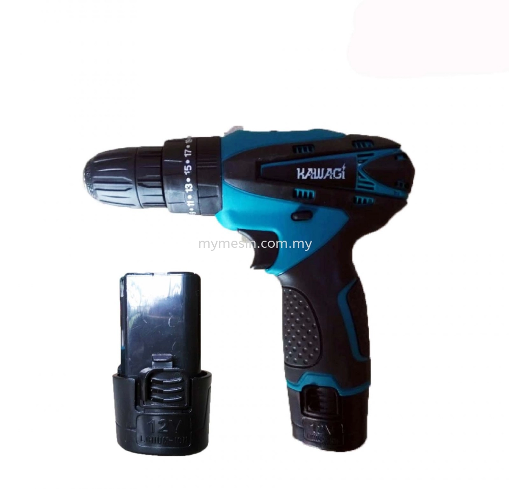 Kawagi KI-12V 12V Impact Cordless Drill c/w Battery