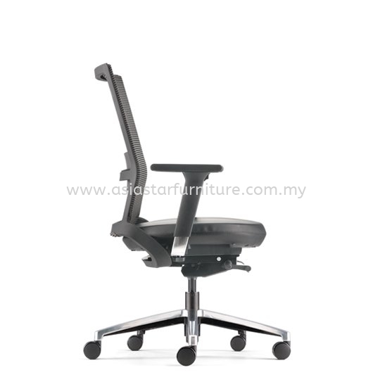 ROYSES 2 PU MEDIUM BACK MESH OFFICE CHAIR - serdang | balakong | mahkota cheras 