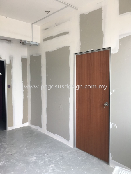  Gypsum Board Partition  Johor Bahru (JB), Taman Universiti, Skudai Contractor, Service | Pegasus Design & Build Sdn Bhd