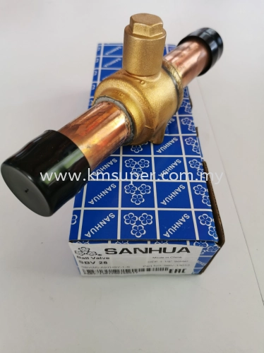 SBV28 - SANHUA ODF 1-1/8" SOLDER TYPE BALL VALVE