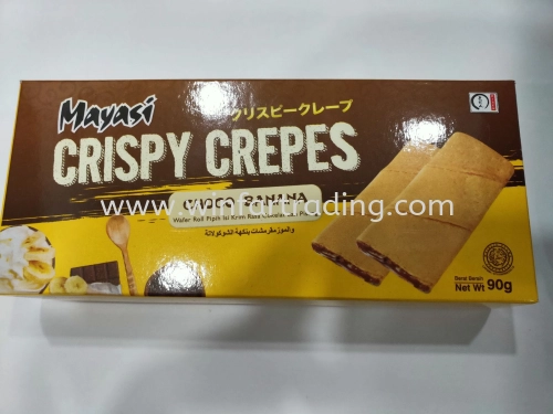 MIYASI CRISPY CREPES CHOCO BANANA