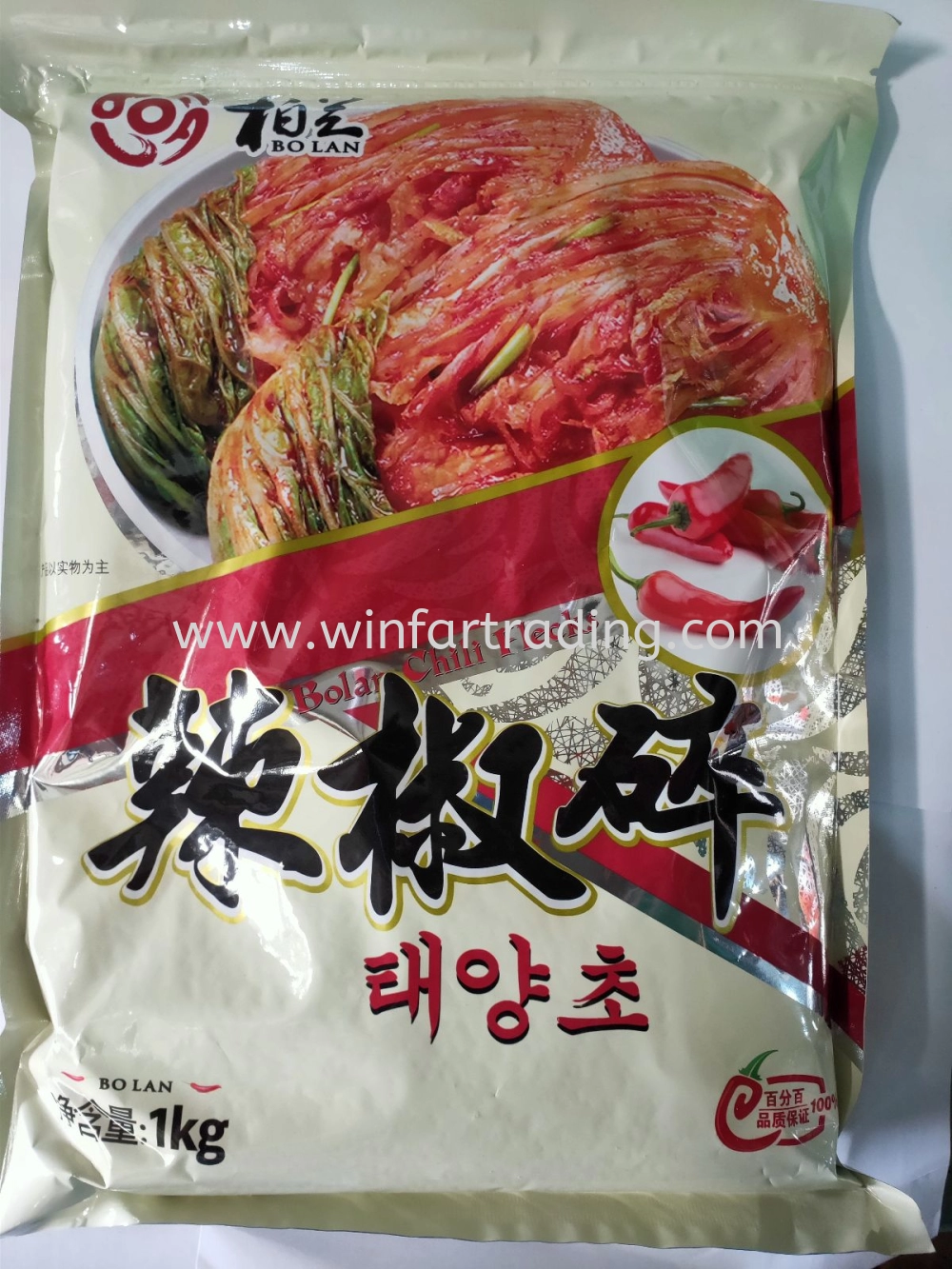 国泡菜辣椒碎 1KG HALAL