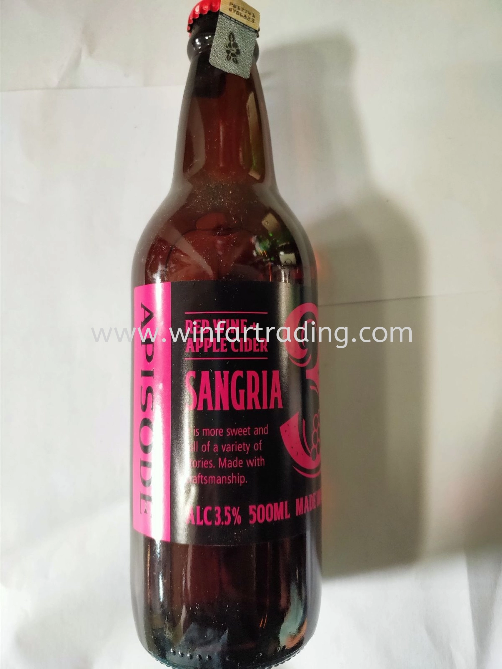 KOREAN APISODE SANGRIA CIDER 3.5% 500ML