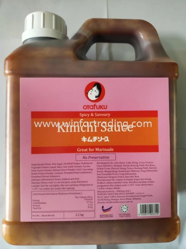 OTAFUKU KIMUCHI SAUCE 2.2 KG HALAL