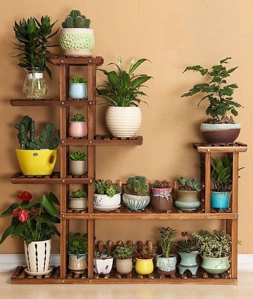 Flower Pot Shelves Flower Pot Stand Malaysia, Negeri Sembilan, Seremban Supplier, Suppliers, Supply, Supplies | Samson Woodworks