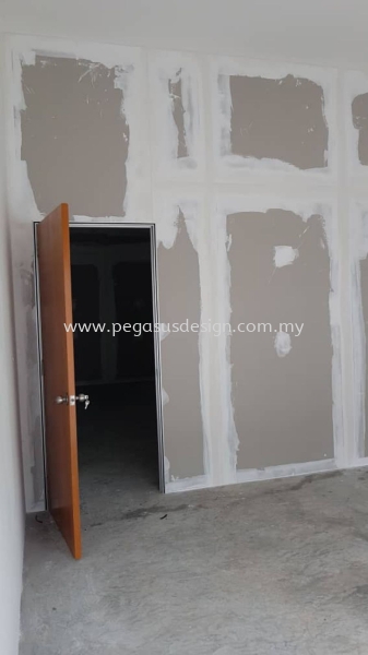  Gypsum Board Partition  Johor Bahru (JB), Taman Universiti, Skudai Contractor, Service | Pegasus Design & Build Sdn Bhd