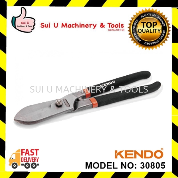 KENDO 30805 250mm Tinman's Snipper with Spring Pliers , Crimping Tool , Snips , Cutter , File Hand Tool Kuala Lumpur (KL), Malaysia, Selangor, Setapak Supplier, Suppliers, Supply, Supplies | Sui U Machinery & Tools (M) Sdn Bhd