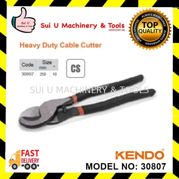 KENDO 30807 250mm/ 10'' Heavy Duty Cable Cutter Pliers , Crimping Tool , Snips , Cutter , File Hand Tool Kuala Lumpur (KL), Malaysia, Selangor, Setapak Supplier, Suppliers, Supply, Supplies | Sui U Machinery & Tools (M) Sdn Bhd