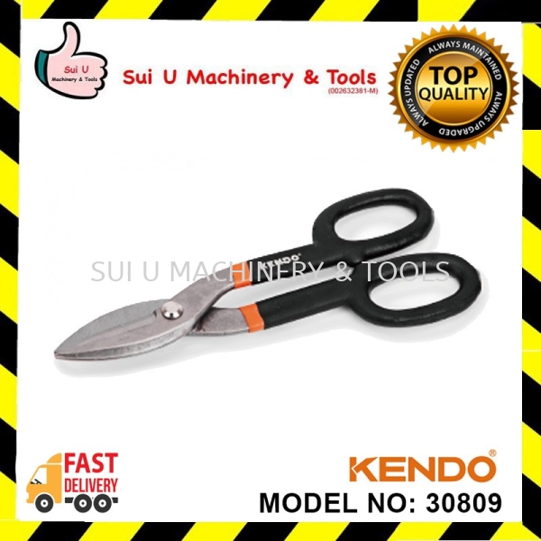 KENDO 30809 250mm Tinman's Snipper Pliers , Crimping Tool , Snips , Cutter , File Hand Tool Kuala Lumpur (KL), Malaysia, Selangor, Setapak Supplier, Suppliers, Supply, Supplies | Sui U Machinery & Tools (M) Sdn Bhd