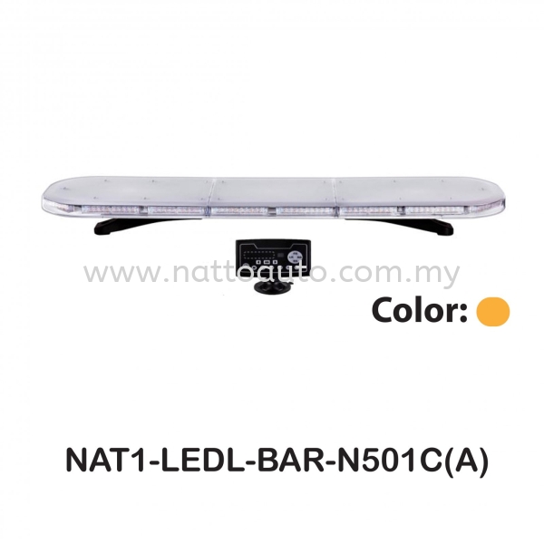 LED LIGHT BAR 501C (AMBER) Lightbar Lightbar Vehicles Warning System Kuala Lumpur (KL), Malaysia, Pahang, Selangor, Kuantan Supplier, Suppliers, Supply, Supplies | Natto Auto & Engineering Sdn Bhd