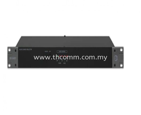 SS6401 SELECTOR Amperes Sound System   Supply, Suppliers, Sales, Services, Installation | TH COMMUNICATIONS SDN.BHD.