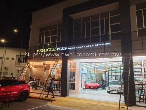 SHOPFRONT 3D LED FRONTLIT SIGNBOARD MAKER AT SELANGOR, MALAYSIA, KLANG, SEPANG, DENGKIL