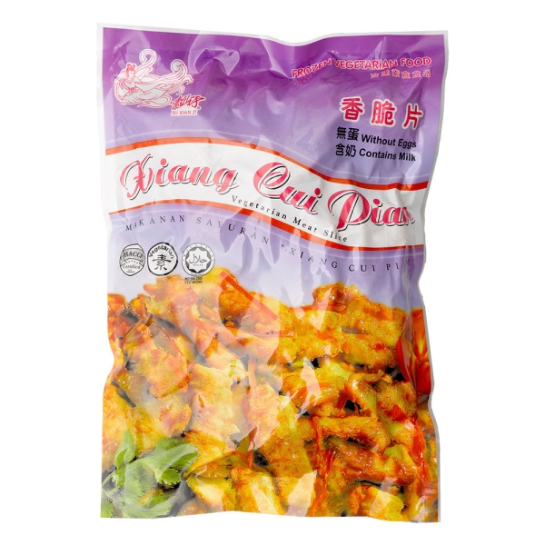 VEGETARIAN MEAT SLICE - XIANG CUI PIAN OKK BRAND (vegetarian) Frozen Food Sarawak, Malaysia, Kuching, Johor Bahru, JB Supplier, Suppliers, Supply, Supplies | Foodmen Sdn Bhd