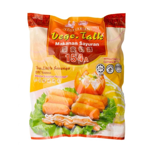 VEG. LITTLE SAUSAGE BBQ FLAVOUR OKK BRAND (vegetarian) Frozen Food Sarawak, Malaysia, Kuching, Johor Bahru, JB Supplier, Suppliers, Supply, Supplies | Foodmen Sdn Bhd