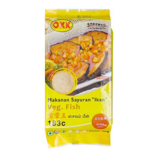 VEG. FISH OKK BRAND (vegetarian) Frozen Food Sarawak, Malaysia, Kuching, Johor Bahru, JB Supplier, Suppliers, Supply, Supplies | Foodmen Sdn Bhd