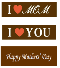 MD-05 Mother's Day Chocolate Decoration Malaysia, Selangor, Kuala Lumpur (KL), Shah Alam Manufacturer, Supplier, Supply, Supplies | Sanae Food Sdn Bhd