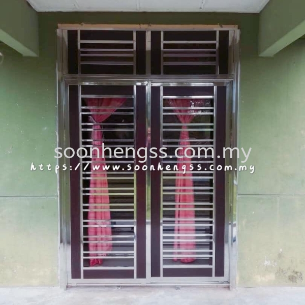  SLIDING DOOR STAINLESS STEEL Johor Bahru (JB), Skudai, Malaysia Contractor, Manufacturer, Supplier, Supply | Soon Heng Stainless Steel & Renovation Works Sdn Bhd