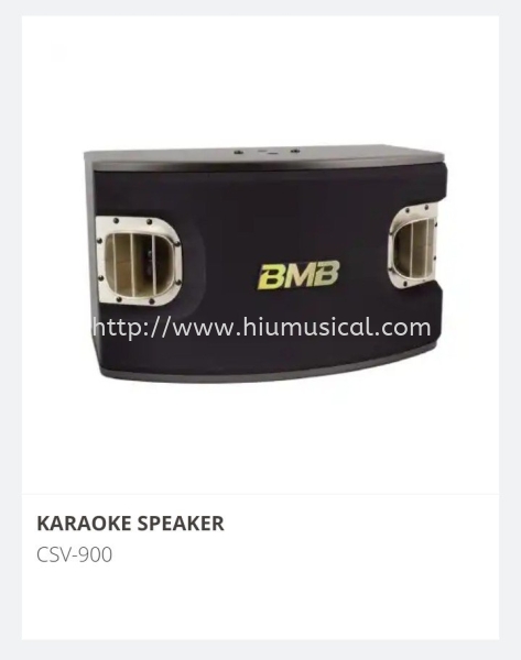 BMB CSV 900 Karaoke Speaker BMB Karaoke Speaker Karaoke System Johor Bahru JB Malaysia Supply Supplier, Services & Repair | HMI Audio Visual Sdn Bhd