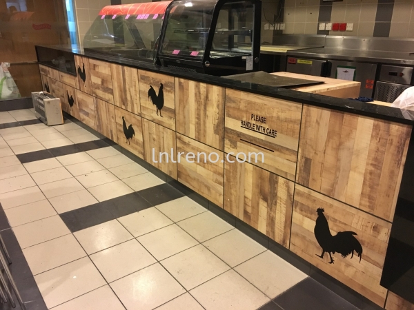 Renovation project at Sentul KL Fast food Renovation Petaling Jaya (PJ), Selangor, Kuala Lumpur (KL), Malaysia. Design, Renovation, Decoration | LNL Reno Enterprise