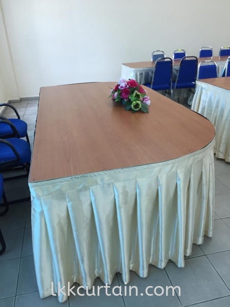 Customised Tablecloth  Finished Product 1  Table Skirting Table Cloth/Skirting Johor Bahru (JB), Malaysia, Kulai Supplier, Suppliers, Supply, Supplies | LKK Curtain