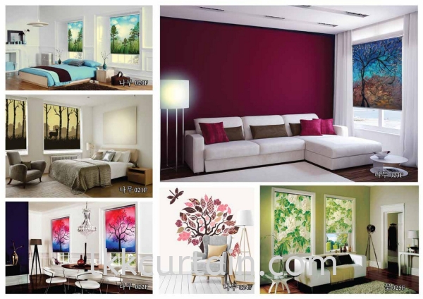  UV Printed Series Wall Mural and Blinds Series Johor Bahru (JB), Malaysia, Kulai Supplier, Suppliers, Supply, Supplies | LKK Curtain