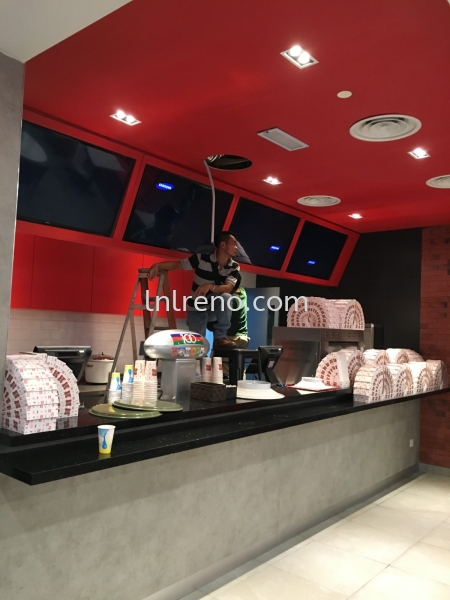 Renovation project at Sunway Putra Mall Fast food Renovation Petaling Jaya (PJ), Selangor, Kuala Lumpur (KL), Malaysia. Design, Renovation, Decoration | LNL Reno Enterprise