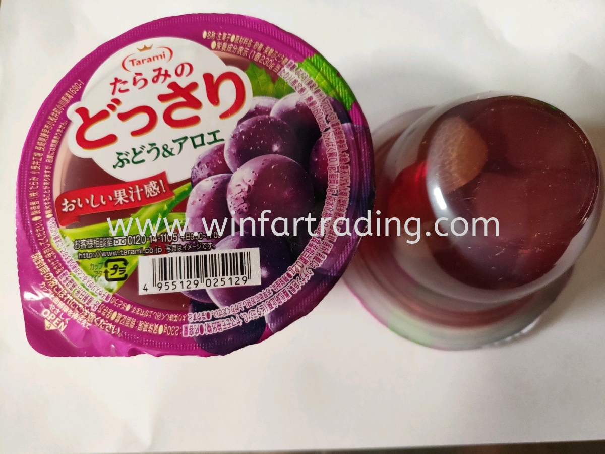 Tamari Dossari Grape And Alor Jelly 230g Japan Cereal Jelly Konnyaku Malaysia Johor