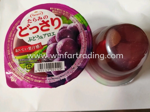 TAMARI DOSSARI GRAPE AND ALOR JELLY 230G 4955129025129