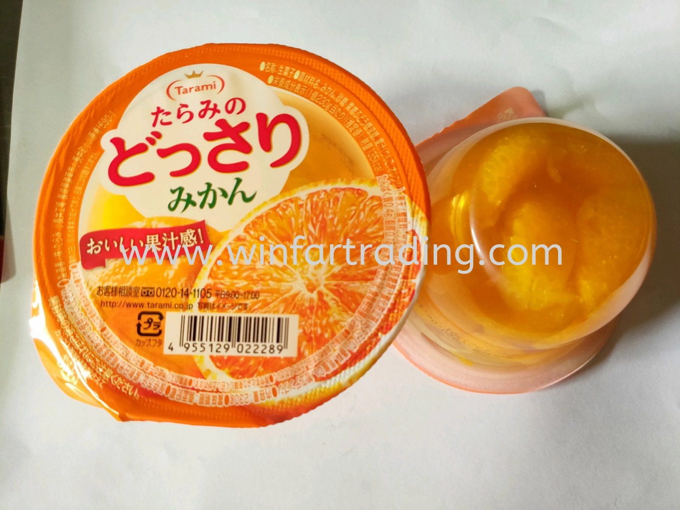 TAMARI DOSSARI MIKAN JELLY 230G 4955129022289