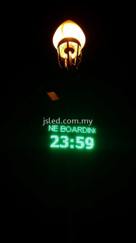 LED Display Green - Time