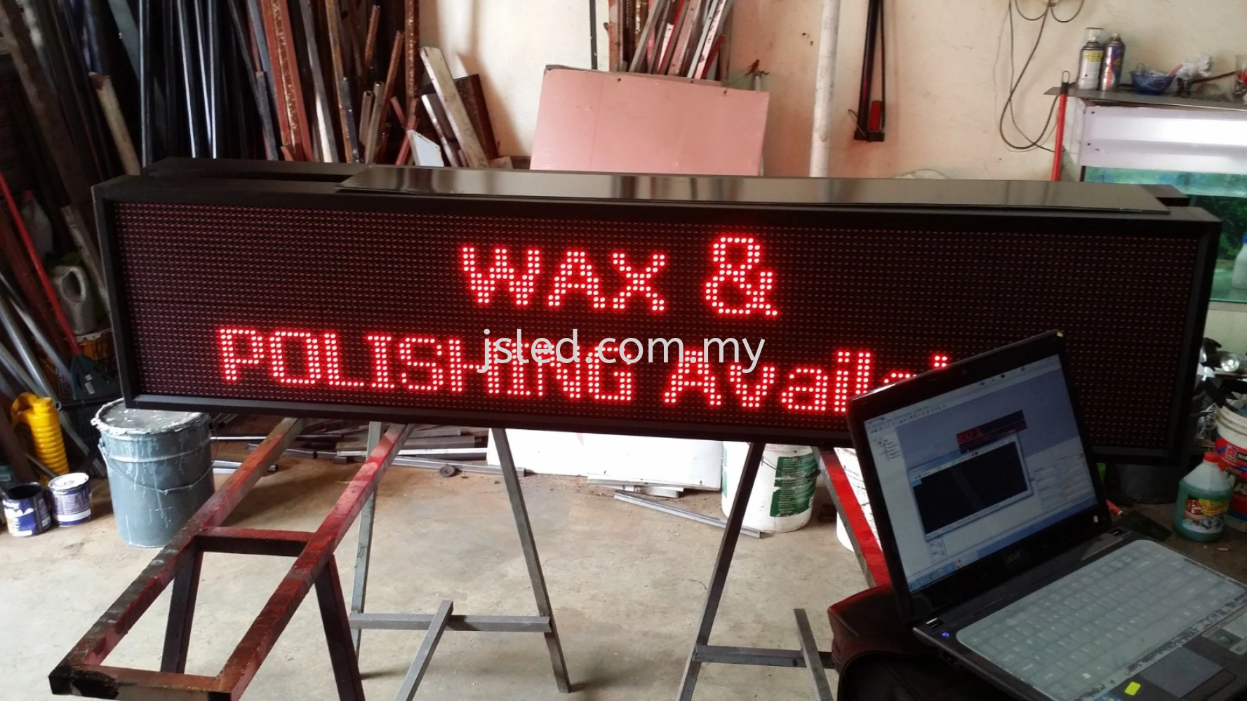 LED Display Red - Car Wash