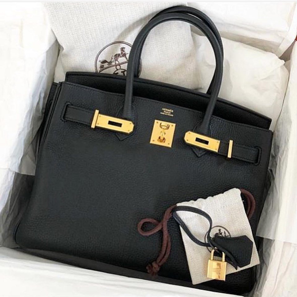 hermes birkin 30 black togo