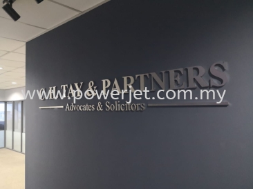 3D Stainless steel Lettering Company Name Signage