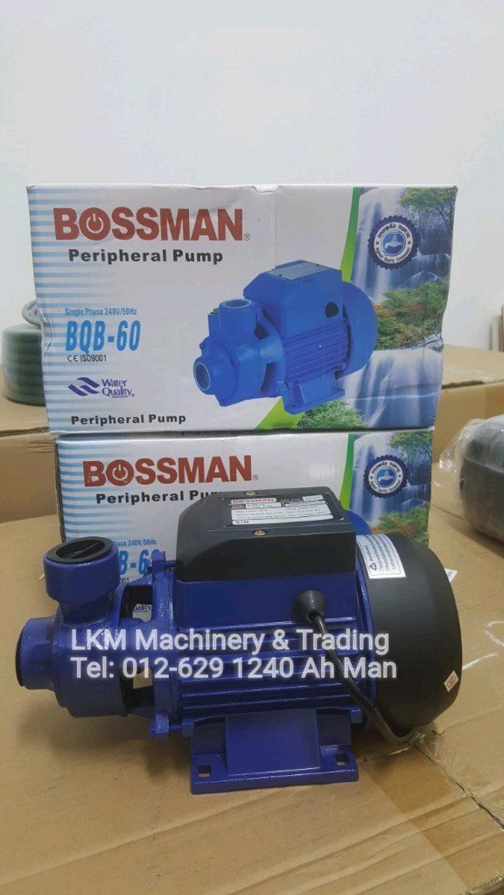 Bossman 0.5HP water pump BQB-60