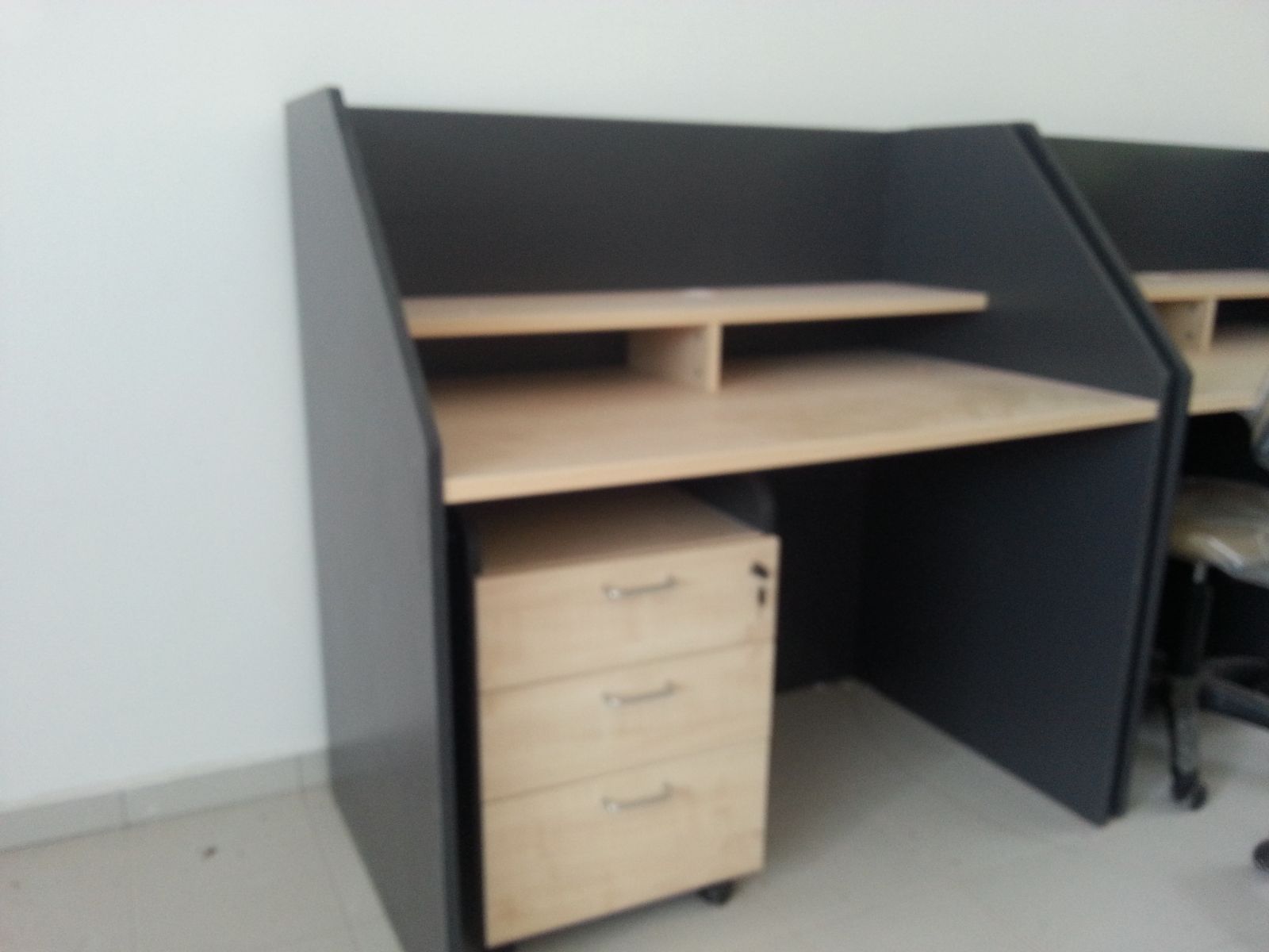 Carrel table 6