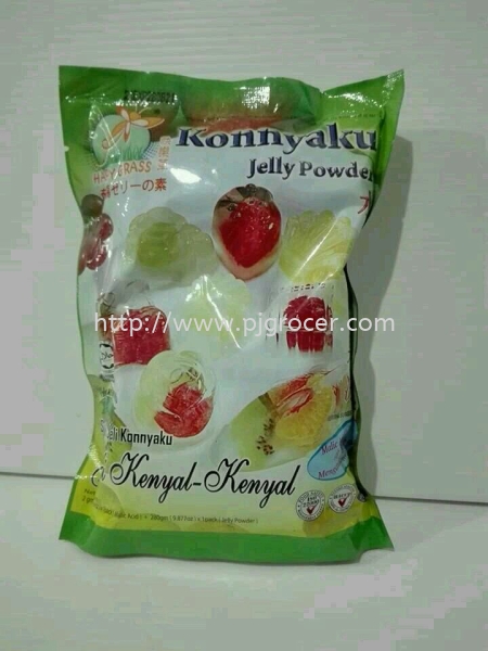 Happy Grass Konnyaku Jelly Powder 280gm  Happy Grass Dessert Food Raw Material Petaling Jaya (PJ), Selangor, Malaysia, Kuala Lumpur (KL) Supplier, Suppliers, Supply, Supplies | PJ GROCER SDN BHD