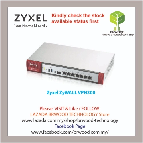 ZYXEL VPN300: ADVANCE VPN SECURITY GATEWAY APPLIANCE