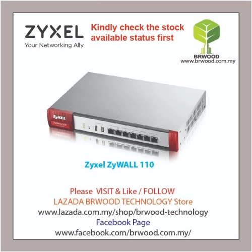 Zyxel ZyWALL 110: UTM Firewall Appliance