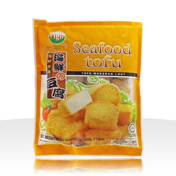 FG Seafood Tofu (500gm) Figo Products Selangor, Malaysia, Kuala Lumpur (KL), Kepong Supplier, Delivery, Supply, Supplies | H&H FROZEN WHOLESALE