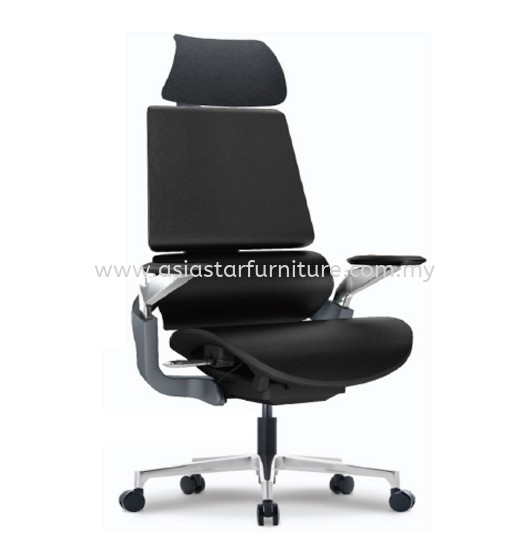 CARNATION HIGH BACK DIRECTOR CHAIR | LEATHER OFFICE CHAIR SEMENYIH SELANGOR