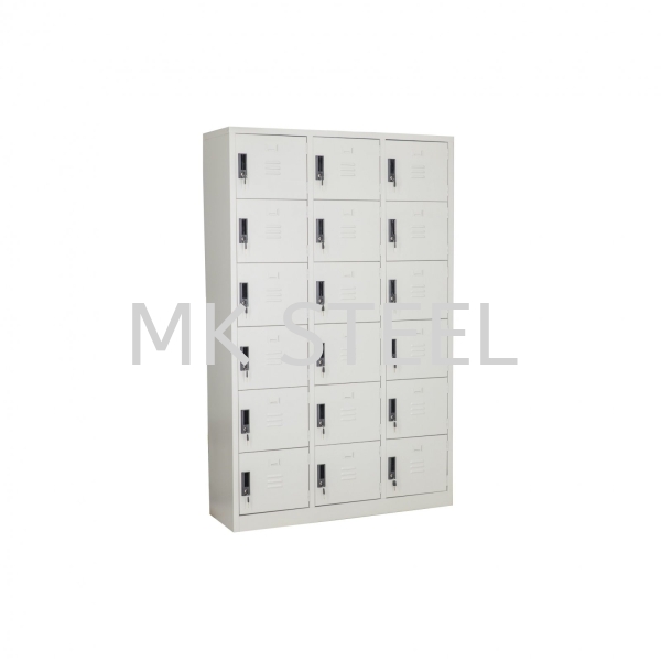 Locker - 18 compartment locker Locker Malaysia, Selangor, Kuala Lumpur (KL), Sungai Buloh Manufacturer, Supplier, Supply, Supplies | MK STEEL HARDWARE SDN BHD