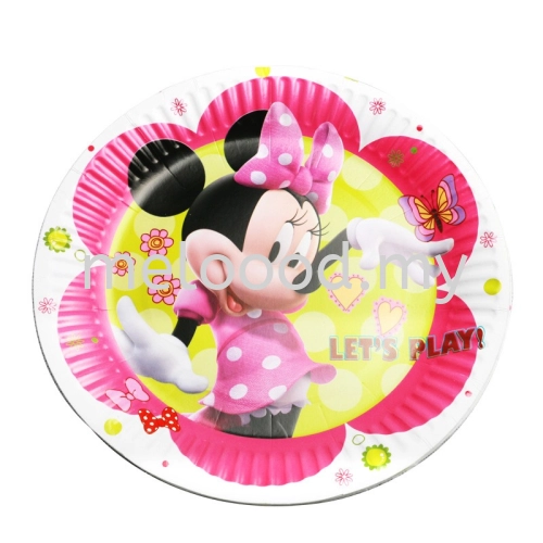 Paper Plate 10'S - Minnie