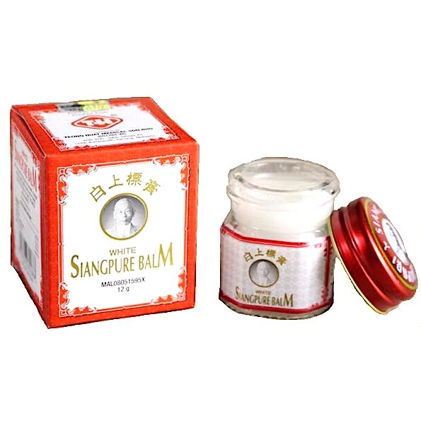 WHITE SIANGPURE BALM 12G BALM SPRAIN & MUSCLE PAIN   Wholesaler, Supplier, Supplies, Supply | NANG HIN MEDICAL SDN BHD