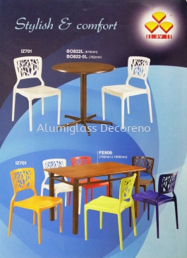 Dining Set Table and Chair 3V