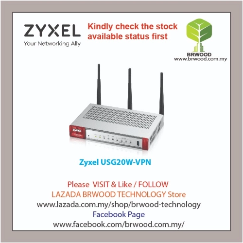 Zyxel USG20W-VPN: Wireless NEXT GENERATION UTM FIREWALL APPLIANCE (DEVICE ONLY)